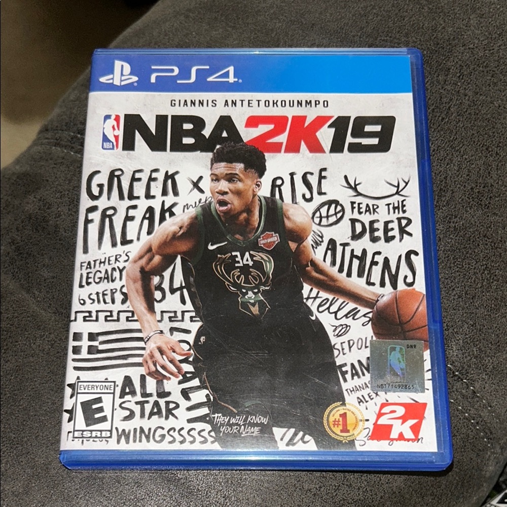 NBA 2K19 PS4 Game Black and White Edition